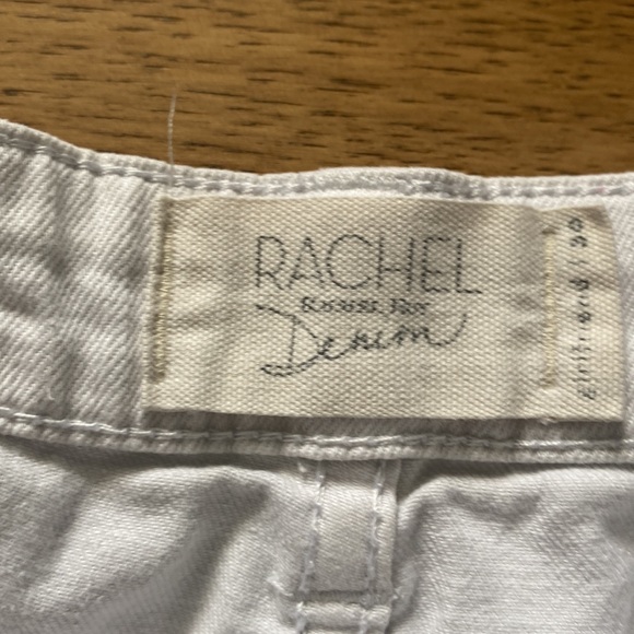 White Denim Jean Shorts by Rachel Roy - Picture 4 of 6